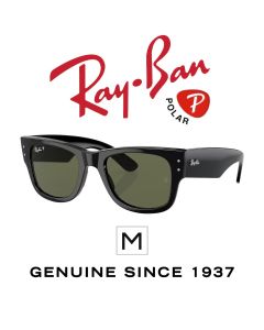 Óculos de Sol Originais > Ray-Ban 0840S · Mega Wayfarer 901/58 Polar