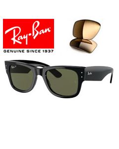 2x Lentes de Substituição Originais > Ray-Ban 0840S - Mega Wayfarer