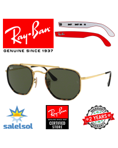 2x Templos de Substituição Originais > Ray-Ban 3648M - The Marshall II