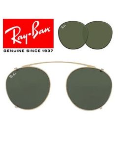 Lentes substituição Clip-On solar Óculos Ray-Ban 2447-V