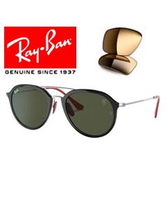 2x Lentes Reposição Originais > Ray-Ban 4369-M · Ferrari