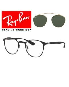 Clip-On solar Óculos Grau Ray-Ban 6355