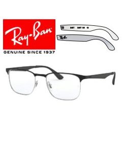 2x Hastes de substituição originais para os óculos Vista Ray-Ban 6363