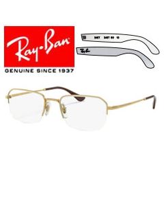 2x Hastes de substituição originais para os óculos Ray-Ban Vista 6449